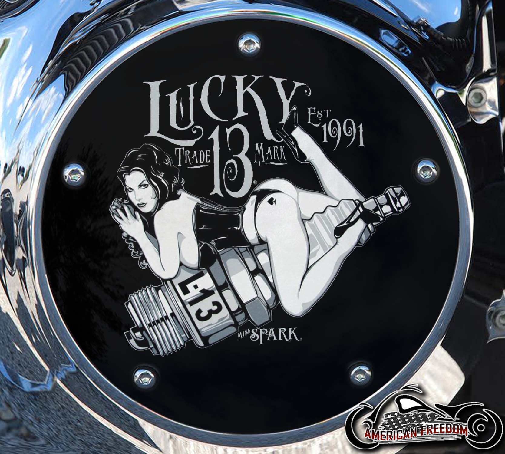 Custom Derby Cover - Lucky Lady